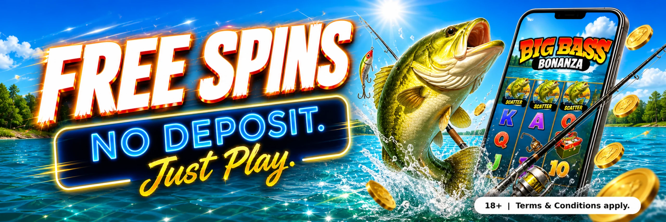 Free Spins — No Deposit. Just Play.