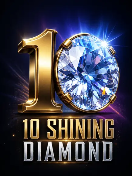 10 Shining Diamond