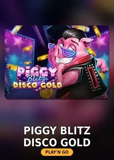 Piggy Blitz Disco Gold