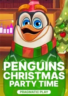 Penguins Christmas Party Time
