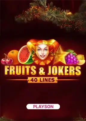 Fruits & Jokers: 40 Lines