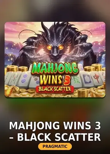 Mahjong Wins 3 – Black Scatter