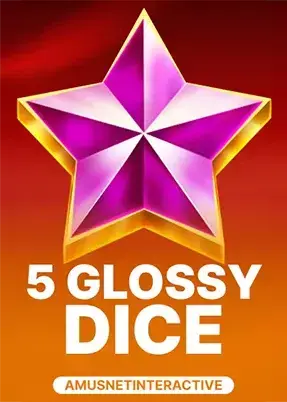 5 Glossy Dice