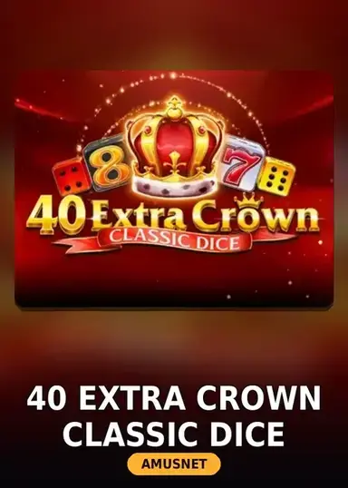 40 Extra Crown Classic Dice