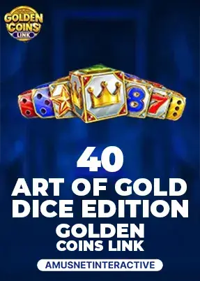 40 Art Of Gold Dice Edition Golden Coins Link