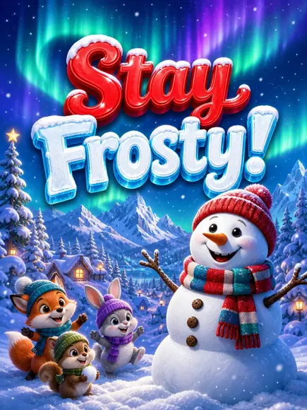 Stay Frosty!