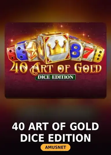 40 Art Of Gold Dice Edition