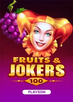 Fruits & Jokers: 100 lines