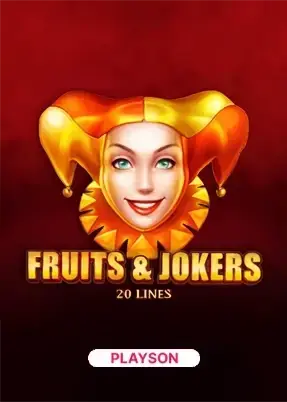 Fruits & Jokers: 20 lines