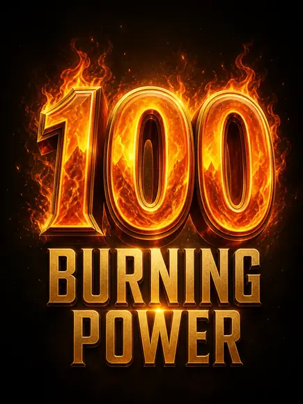 100 Burning Power
