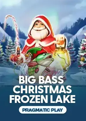 Big Bass Christmas Frozen Lake