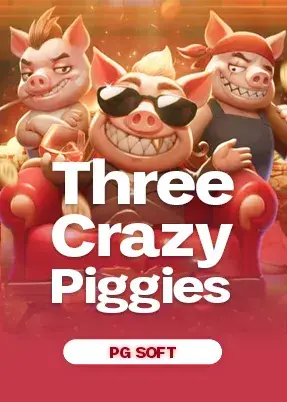 Three Crazy Piggies